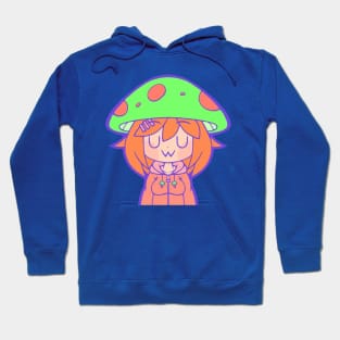 The green mushroom arts Hoodie